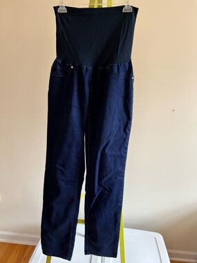 Haute Mama Dark Blue MATERNITY pants, size XL